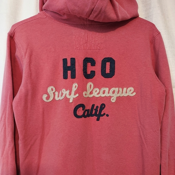 Hollister Surf Zip up Sweatshirt Size Medium - Picture 5 of 7